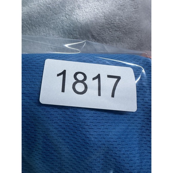 Miami Marlins‎ Shirt Mens Medium Blue Orange MLB Baseball Cruz 27 Stitched - Picture 8 of 8